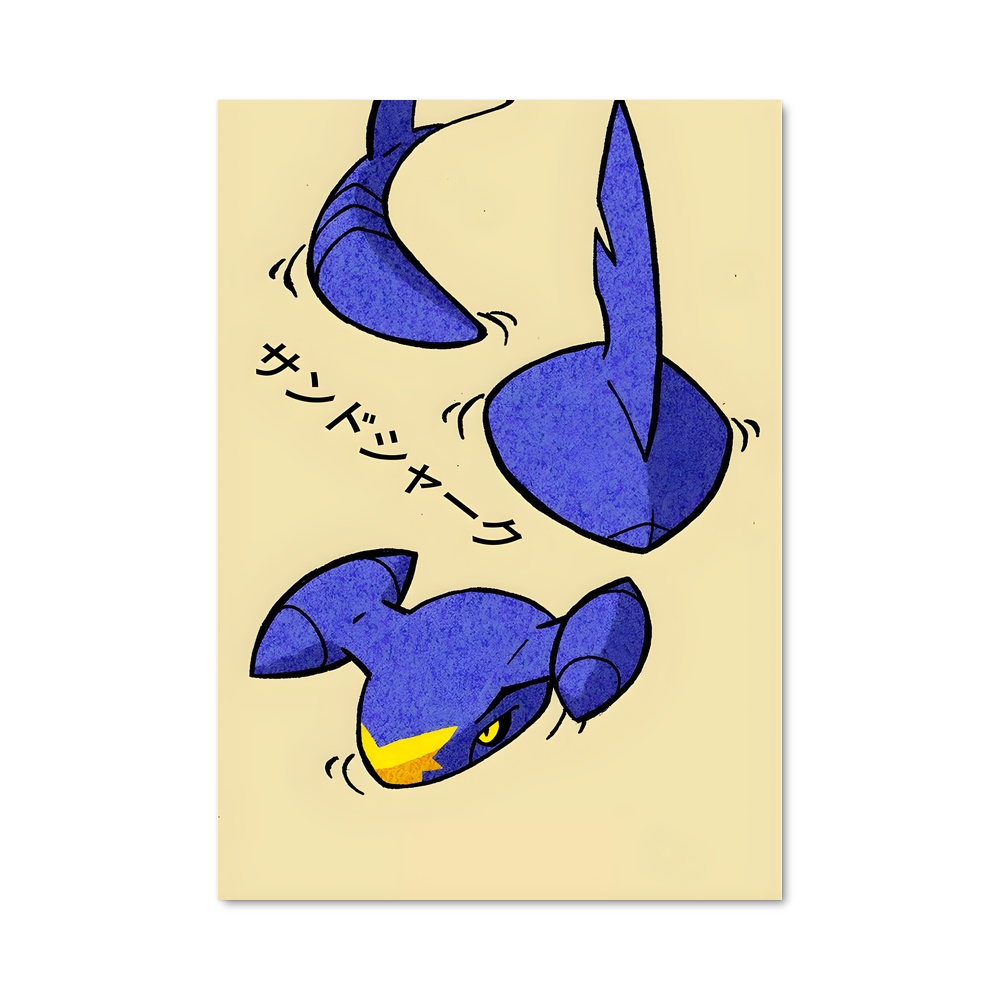 Poster Les Oiseaux de l'Air – affiche Pokemon