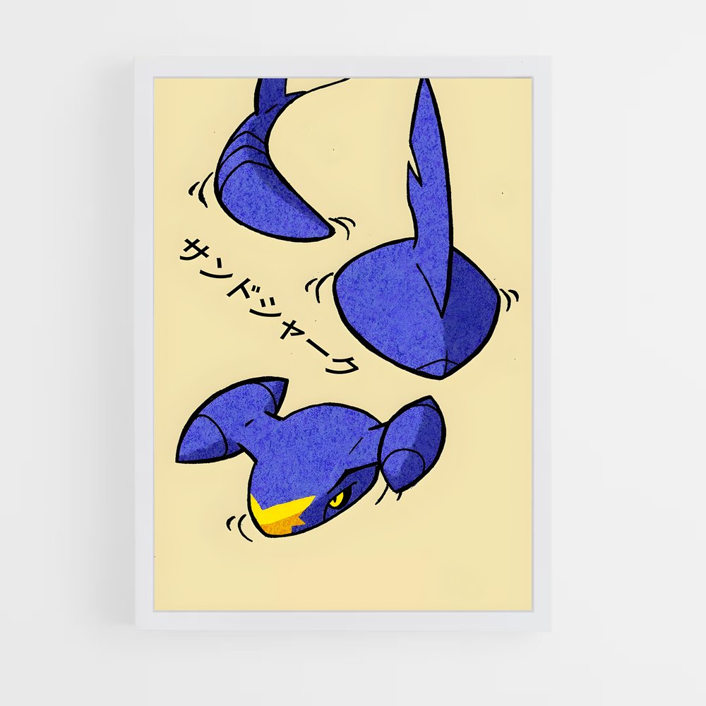 Poster Les Oiseaux de l'Air – affiche Pokemon (vue 3)
