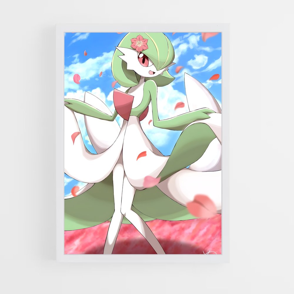 Poster Gardevoir Éblouissante – affiche Pokemon (vue 3)