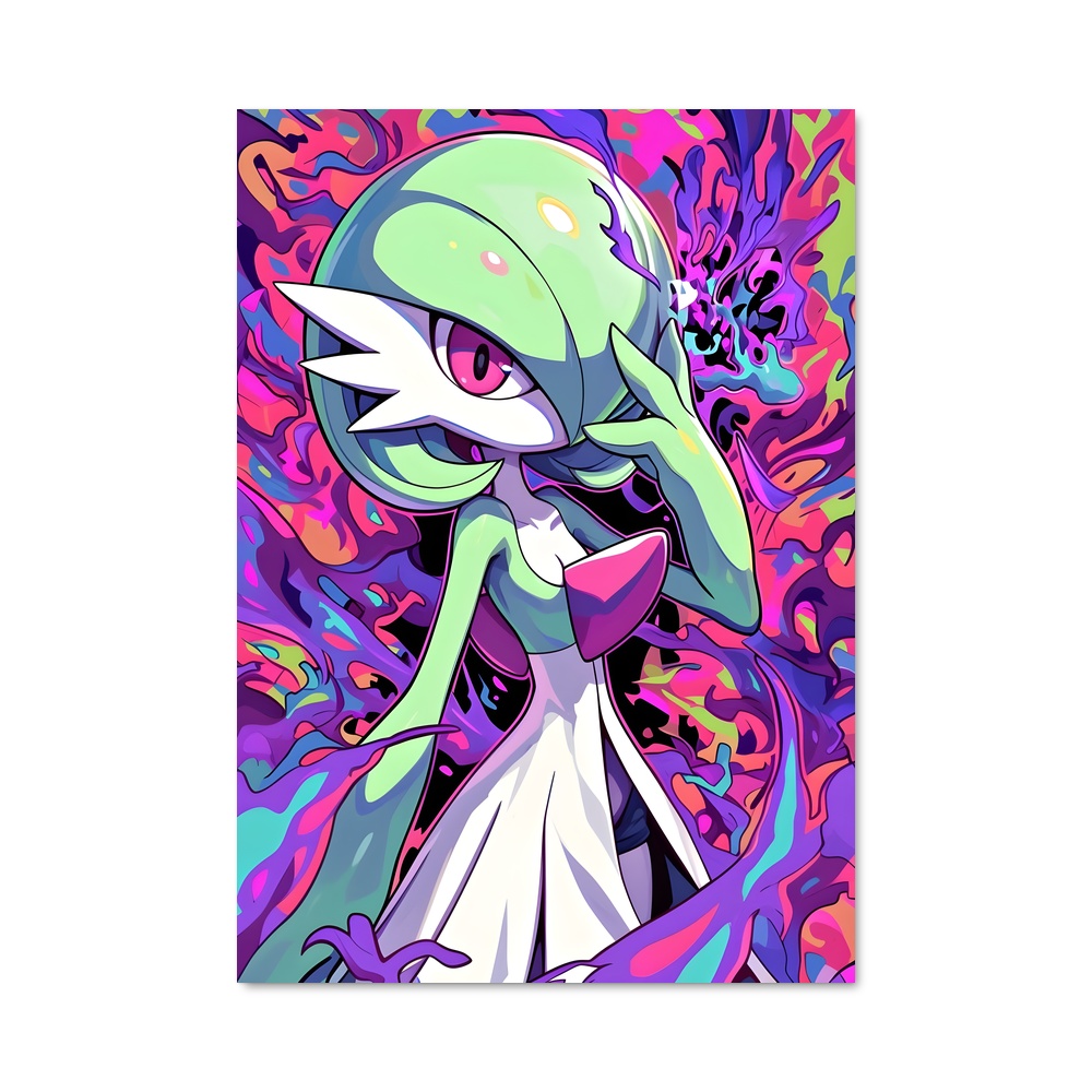 Poster Éclat de Gardevoir – affiche Pokemon