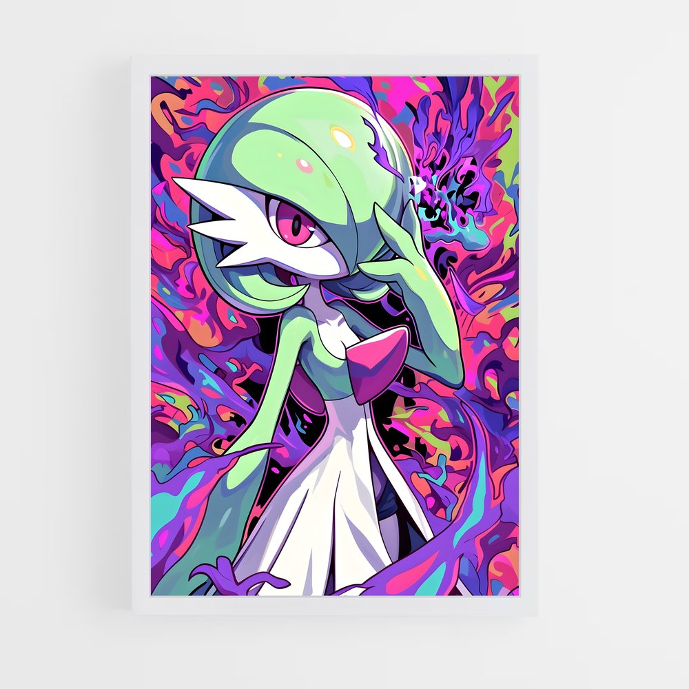 Poster Éclat de Gardevoir – affiche Pokemon (vue 3)