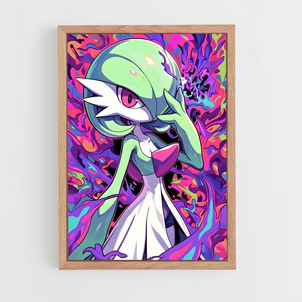 Poster Éclat de Gardevoir – affiche Pokemon (vue 4)