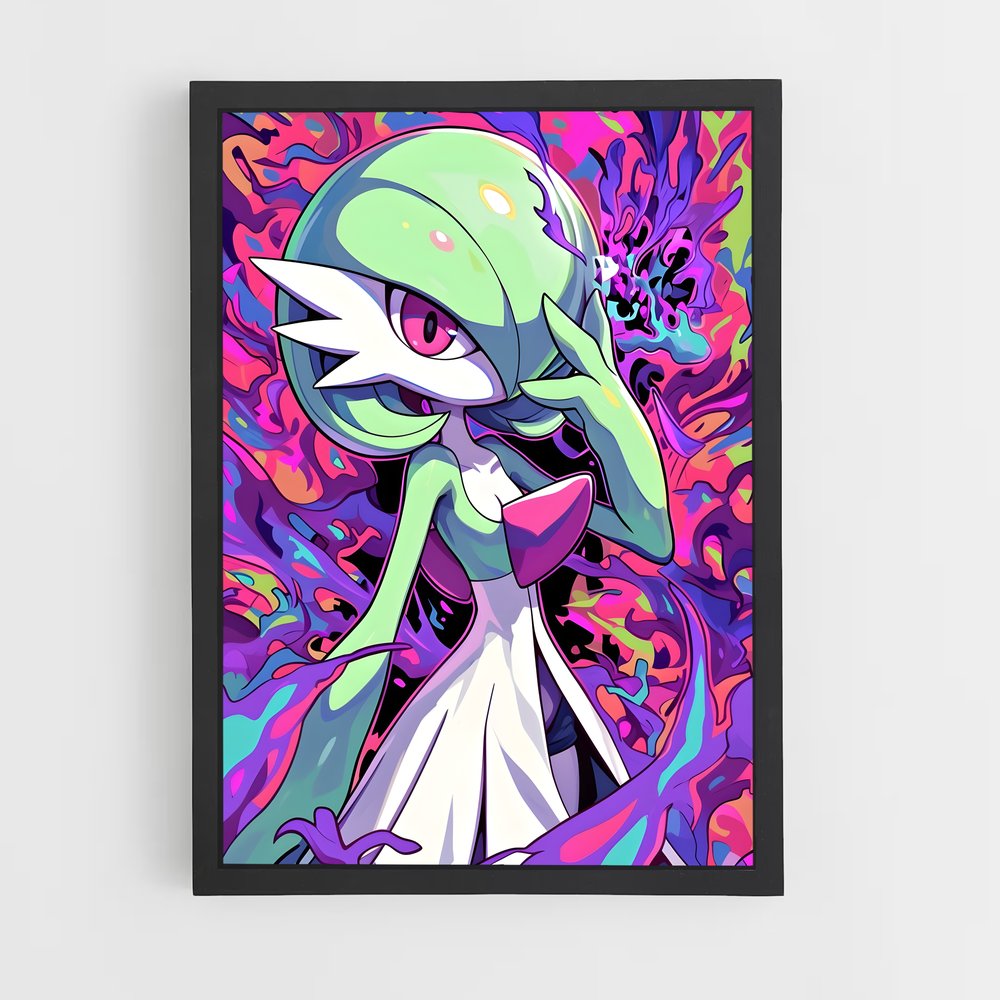 Poster Éclat de Gardevoir – affiche Pokemon (vue 2)
