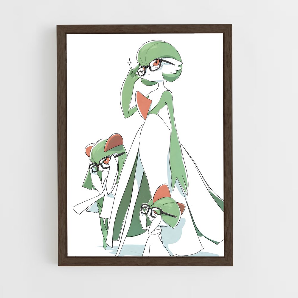 Poster Gardevoir Amour – affiche Pokemon (vue 5)
