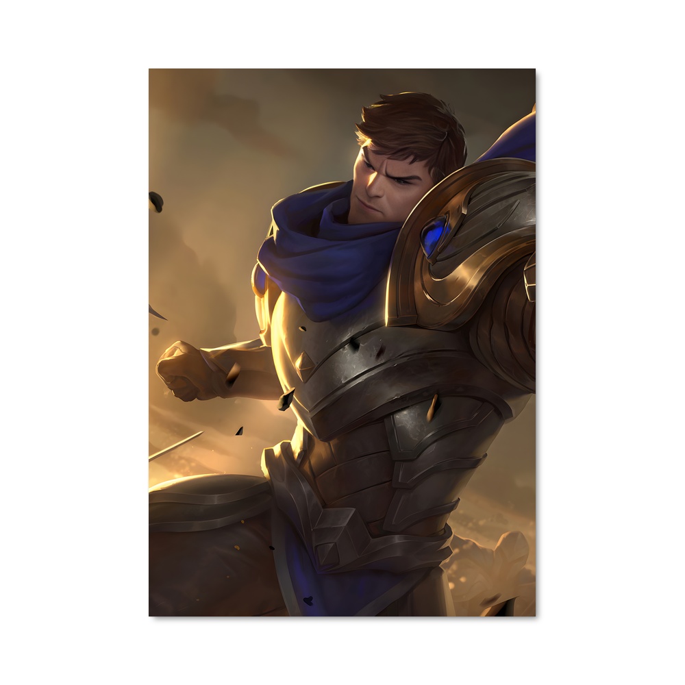 Poster Garen courage – affiche League Of Legends