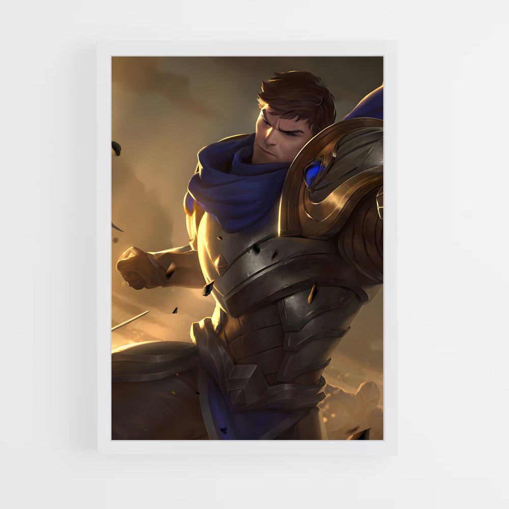 Poster Garen courage – affiche League Of Legends (vue 3)