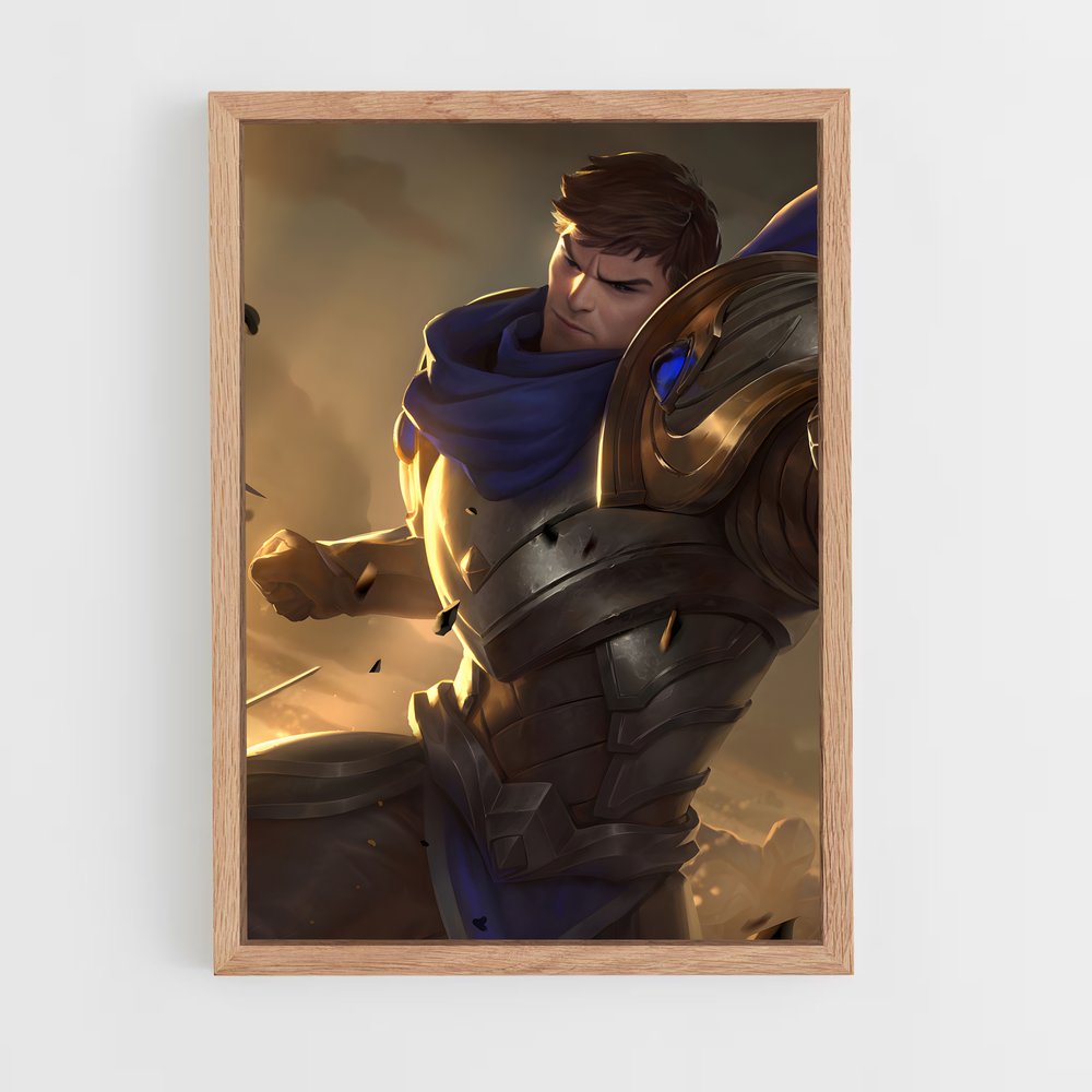 Poster Garen courage – affiche League Of Legends (vue 4)