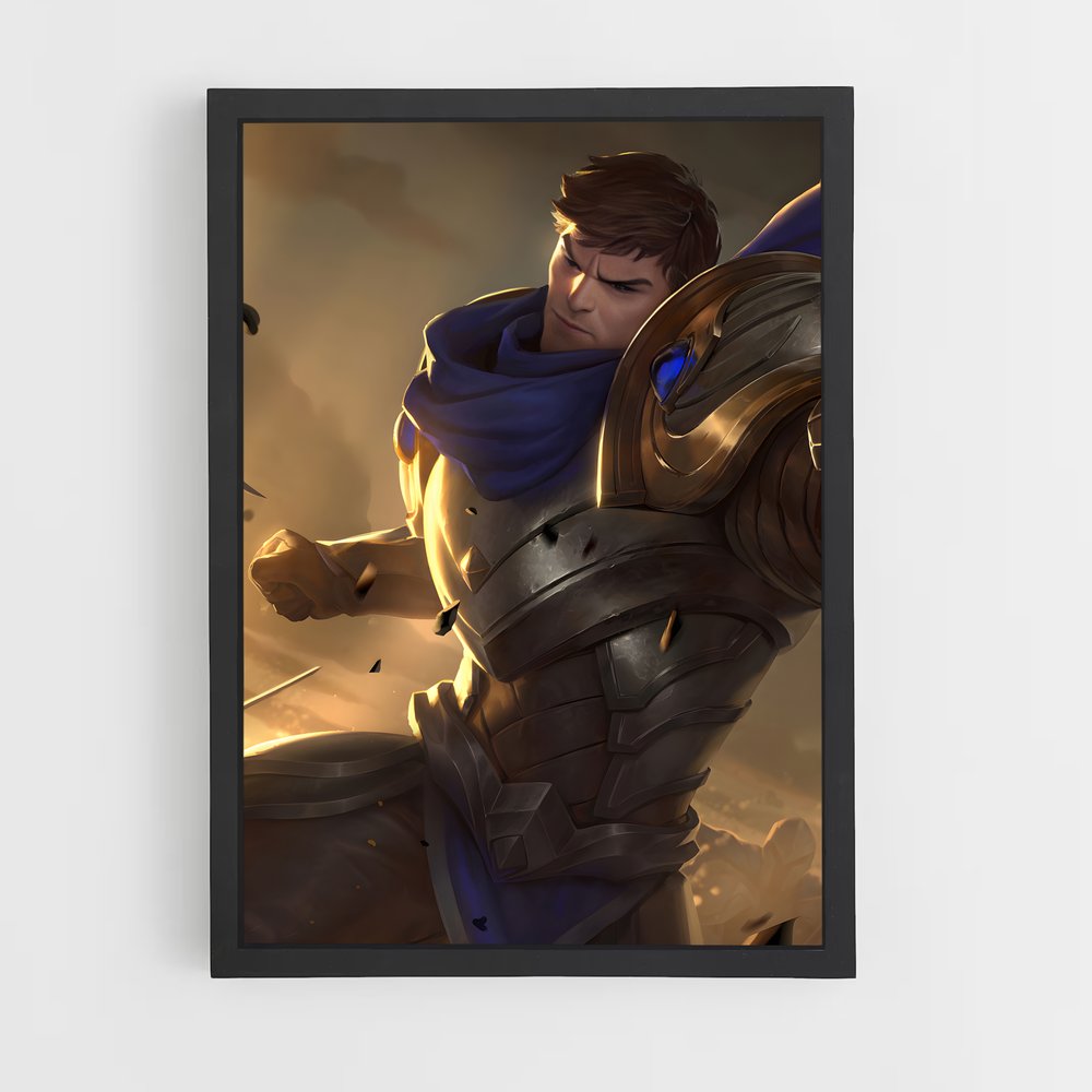Poster Garen courage – affiche League Of Legends (vue 2)