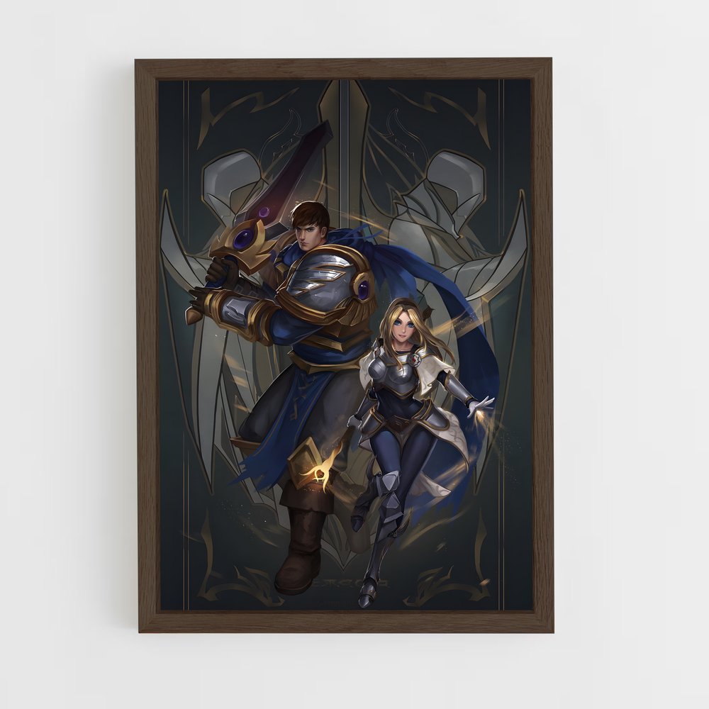 Poster Les Héros de Garen – affiche League Of Legends (vue 5)