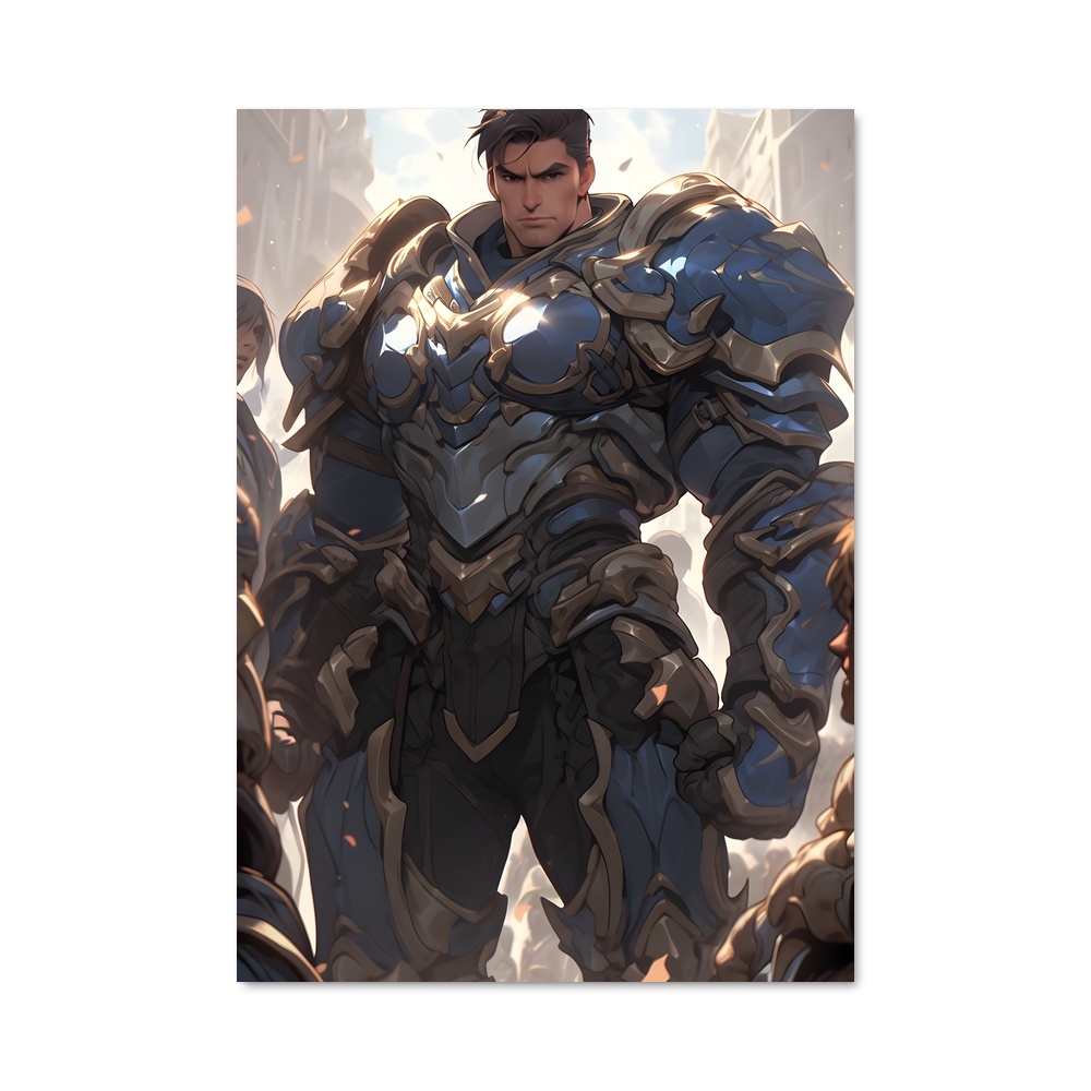 Poster Monsieur Musclor – affiche League Of Legends