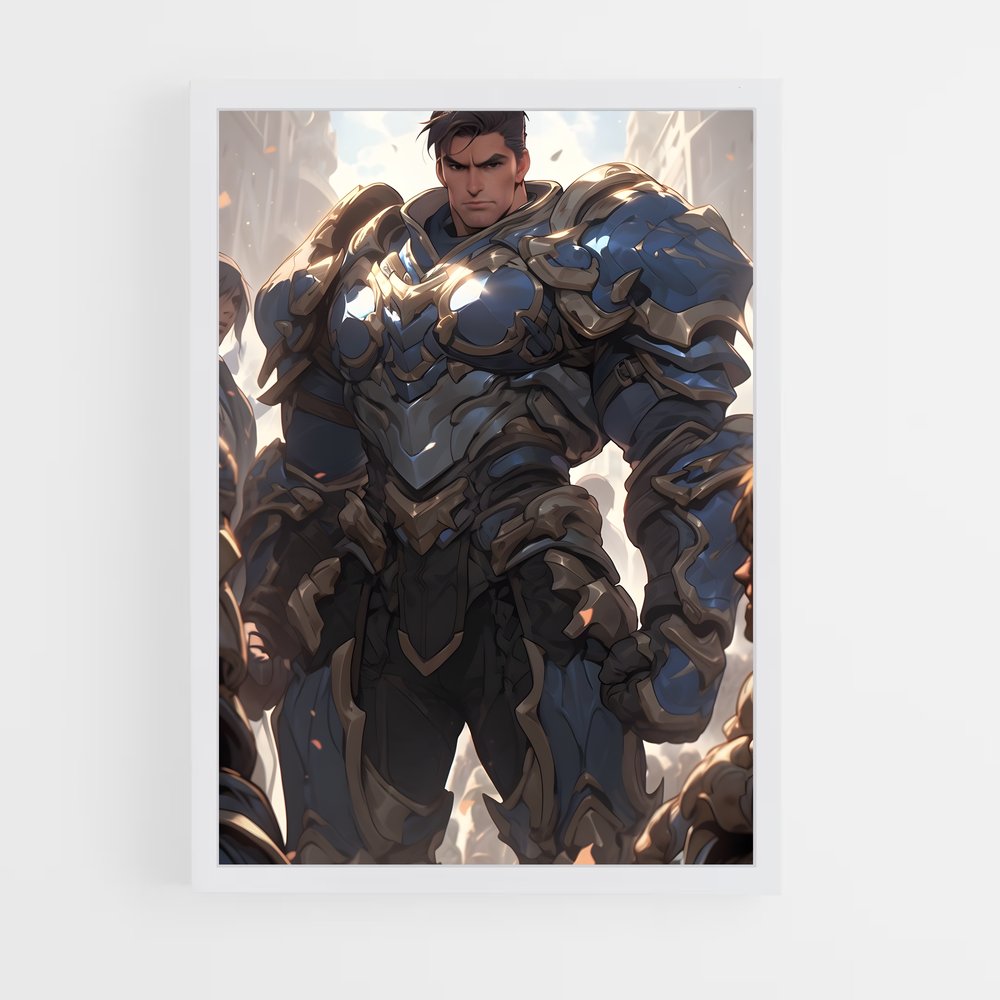Poster Monsieur Musclor – affiche League Of Legends (vue 3)