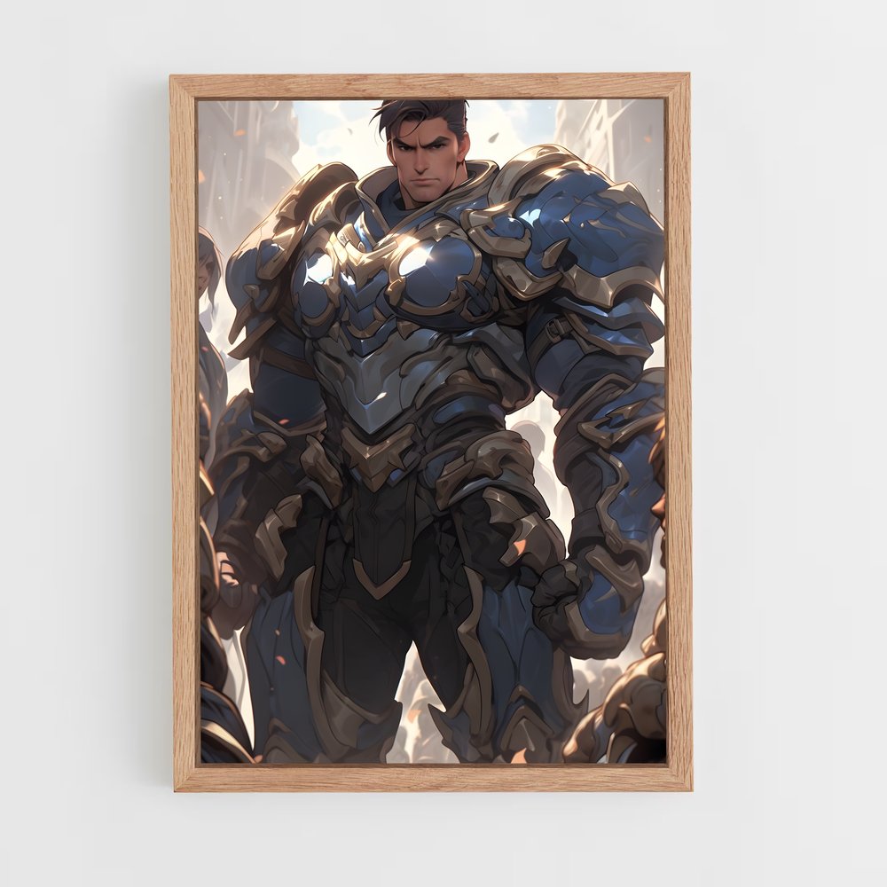 Poster Monsieur Musclor – affiche League Of Legends (vue 4)