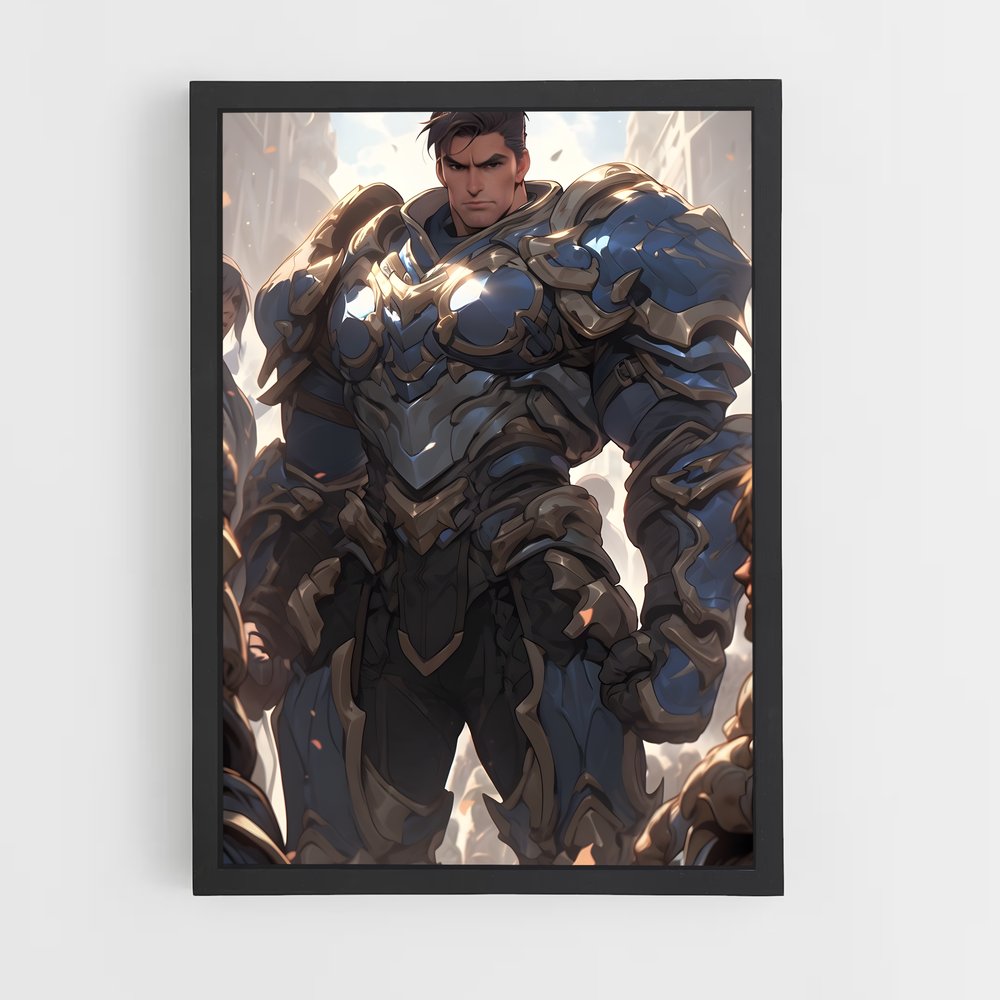 Poster Monsieur Musclor – affiche League Of Legends (vue 2)