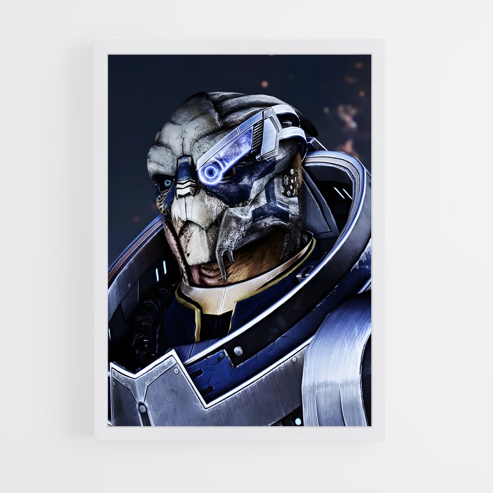 Poster Garrus Vanguard – affiche Mass effect (vue 3)