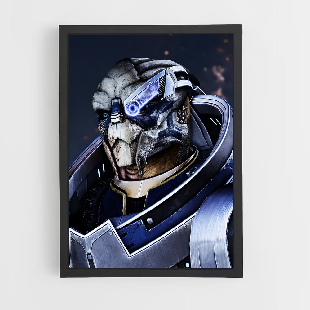 Poster Garrus Vanguard – affiche Mass effect (vue 2)