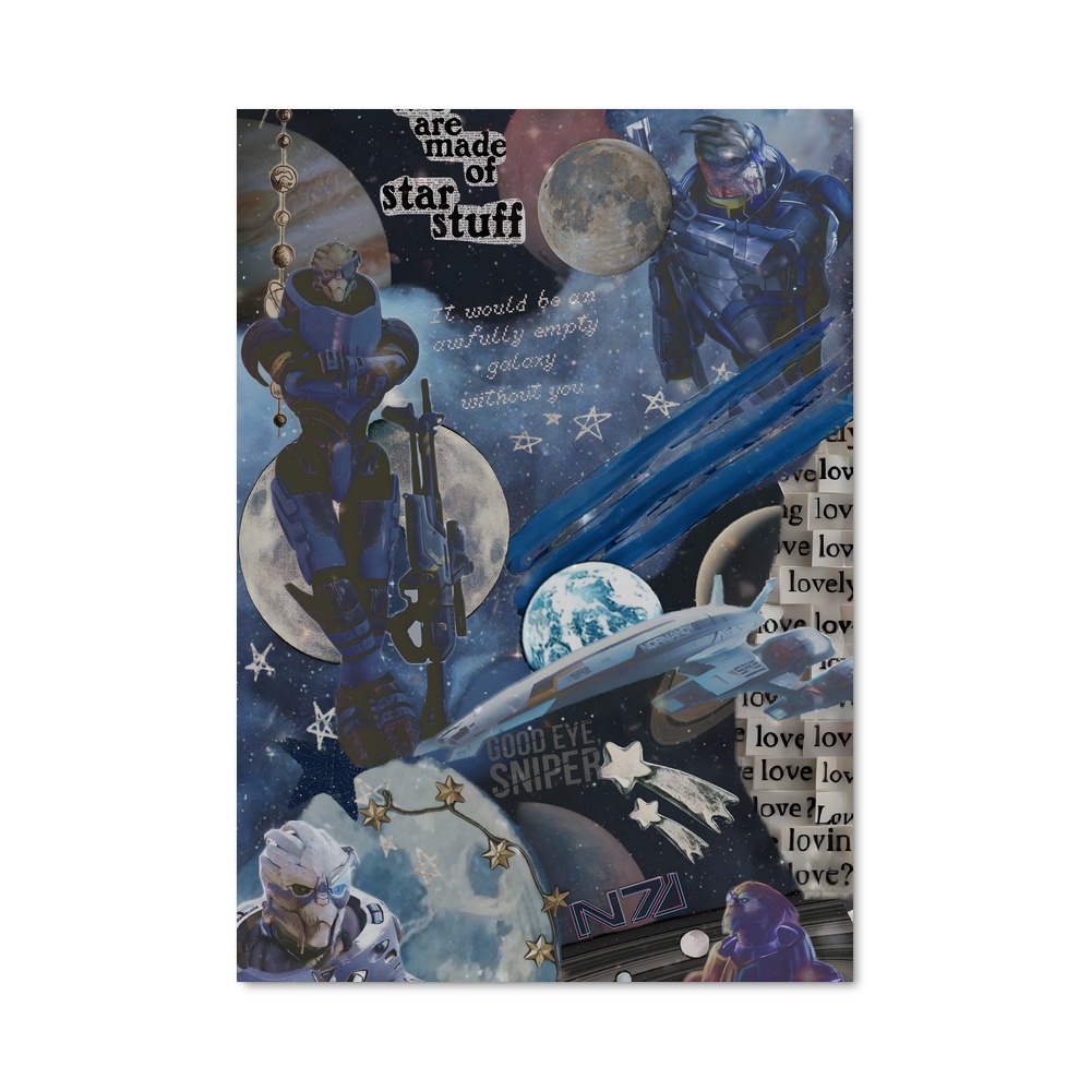 Poster Garrus en Garde