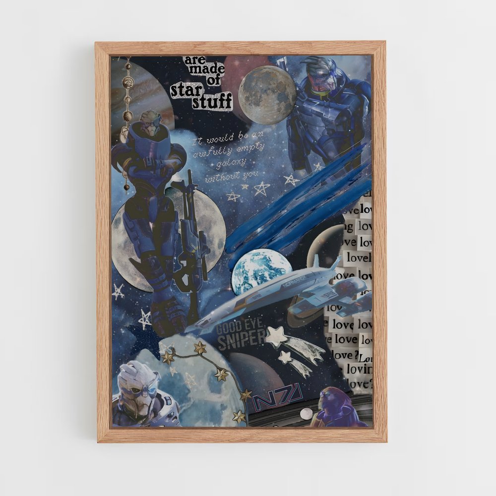 Poster Garrus en Garde – affiche Mass effect (vue 4)