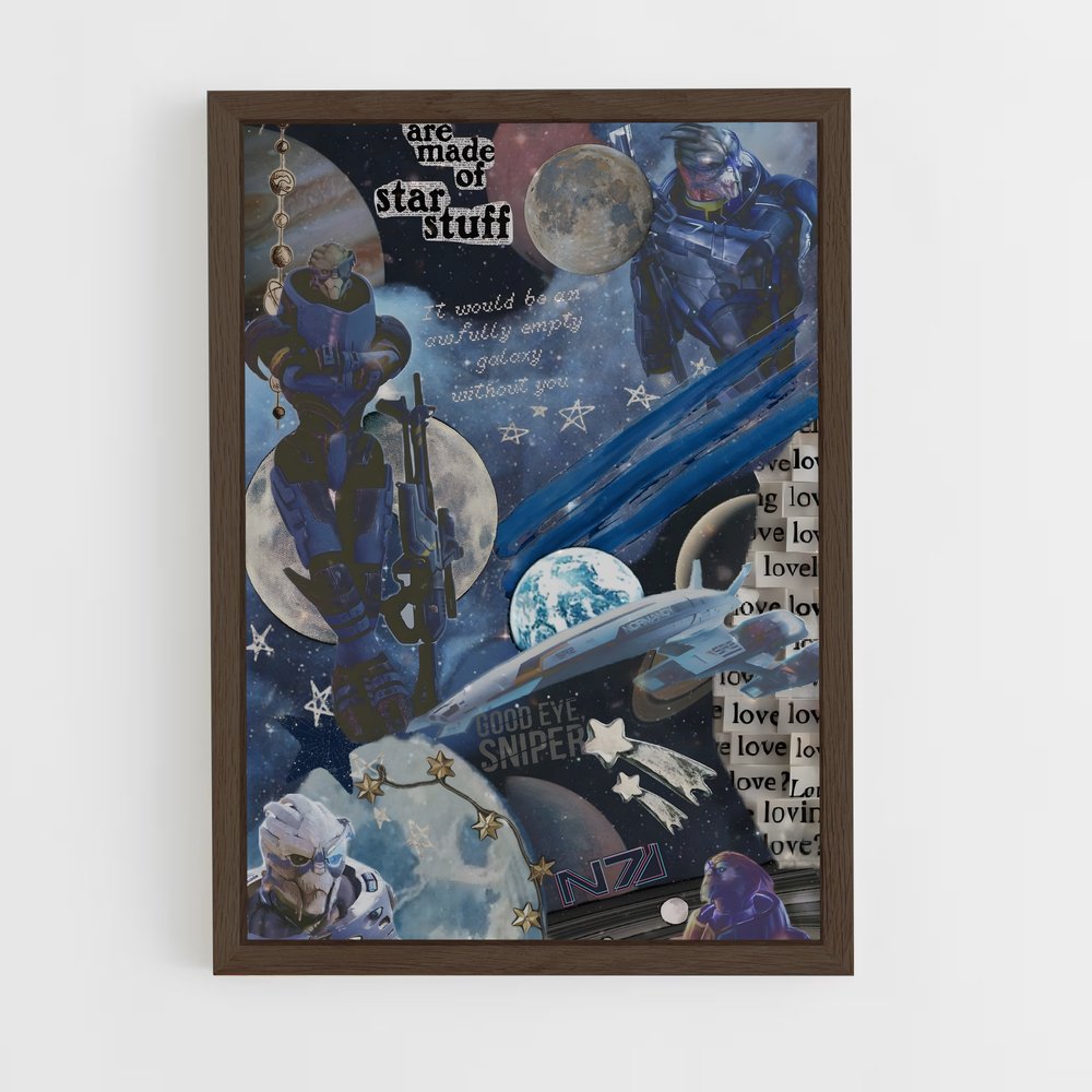 Poster Garrus en Garde – affiche Mass effect (vue 5)
