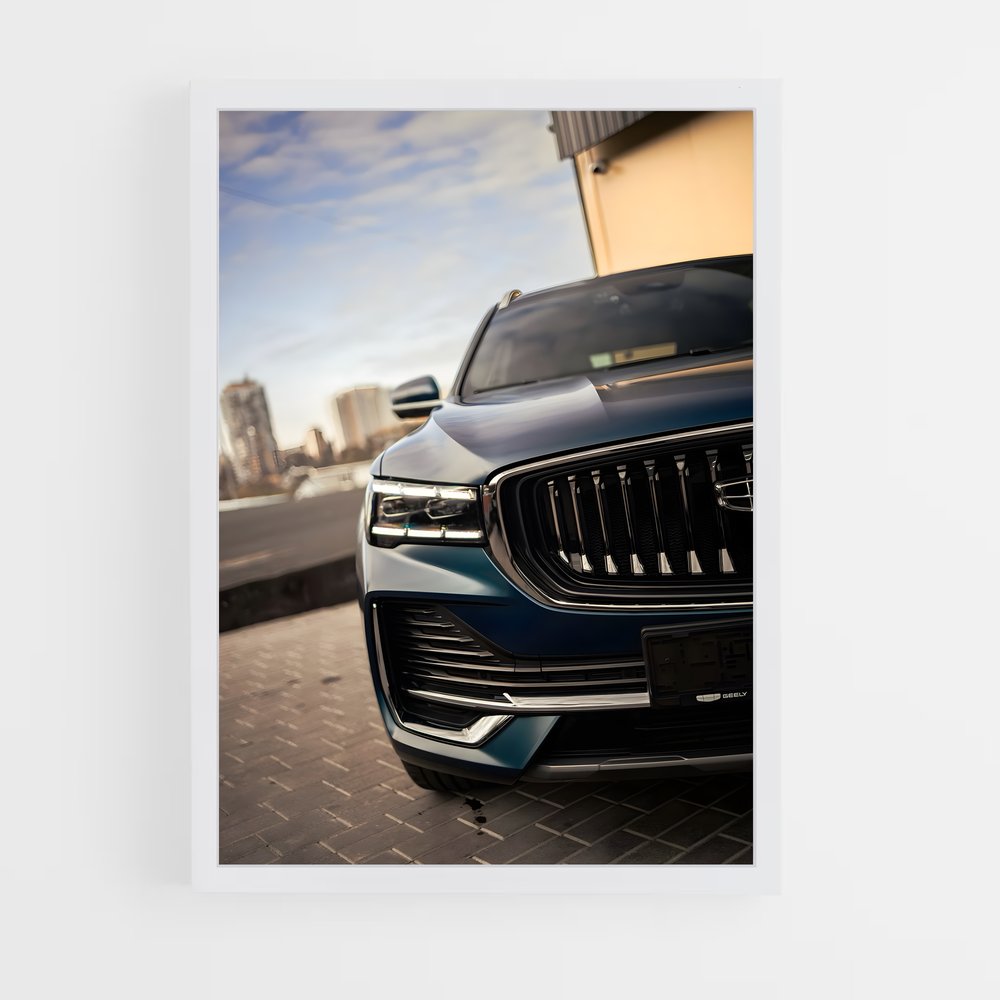 Poster BMW Blue Dream – affiche Geely (vue 3)