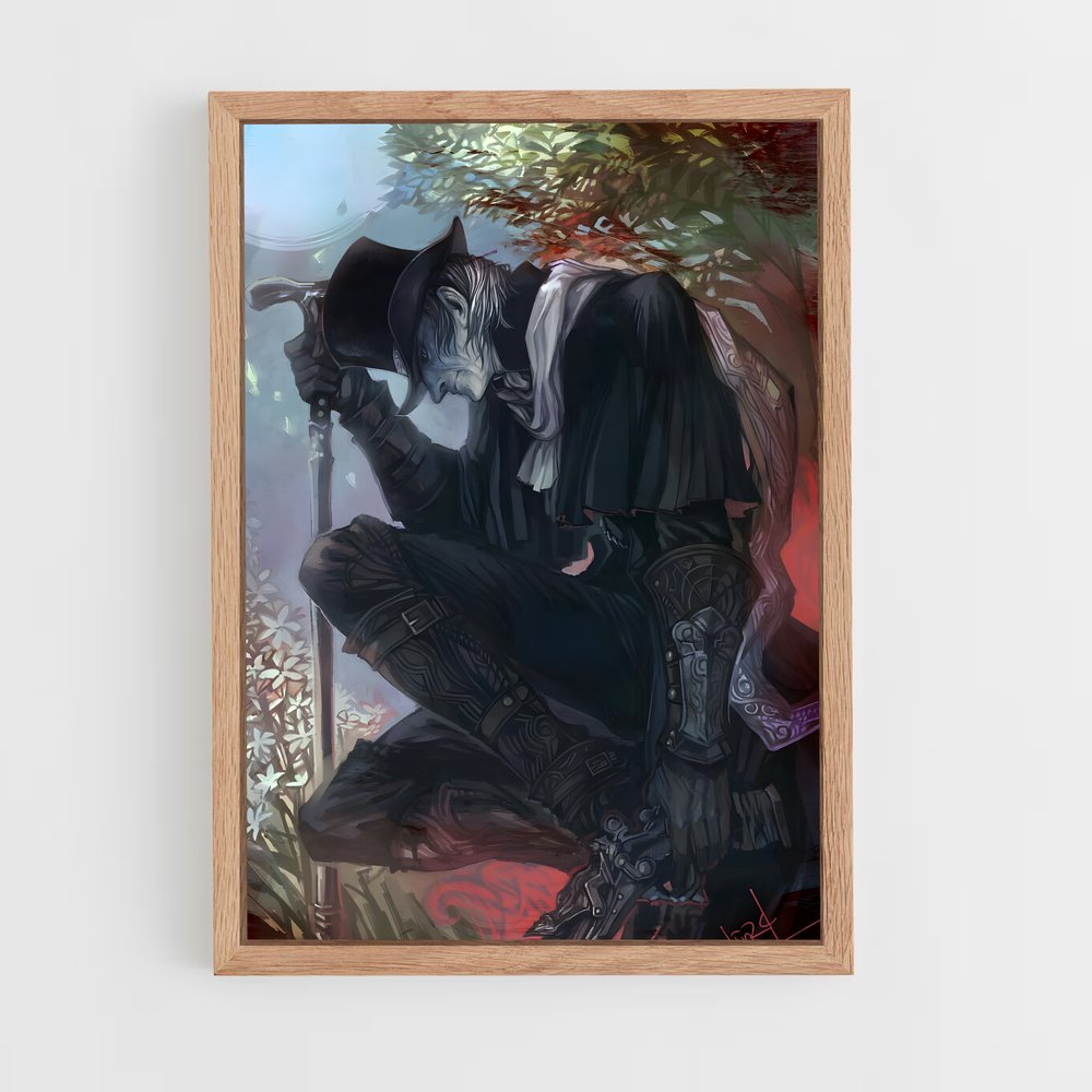Poster Gehrman gentleman – affiche Bloodborne (vue 4)