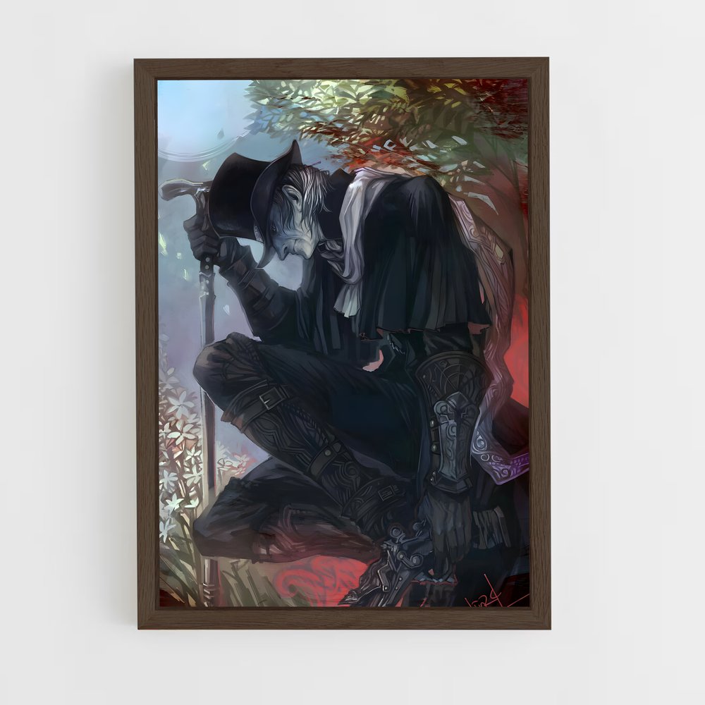 Poster Gehrman gentleman – affiche Bloodborne (vue 5)