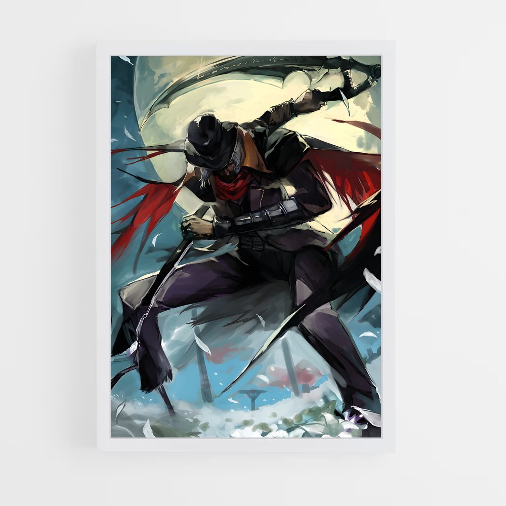 Poster L'Honneur du Caper – affiche Bloodborne (vue 3)