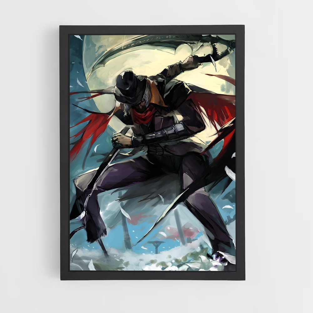 Poster L'Honneur du Caper – affiche Bloodborne (vue 2)