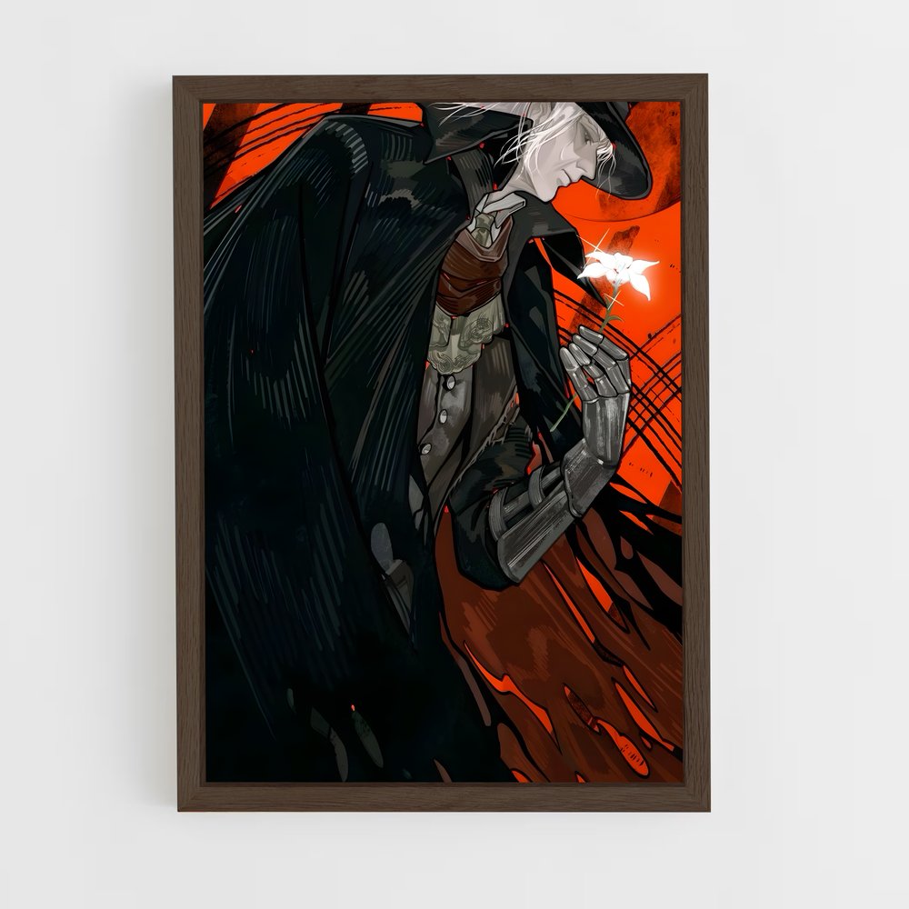 Poster L'Homme en Noire – affiche Bloodborne (vue 5)