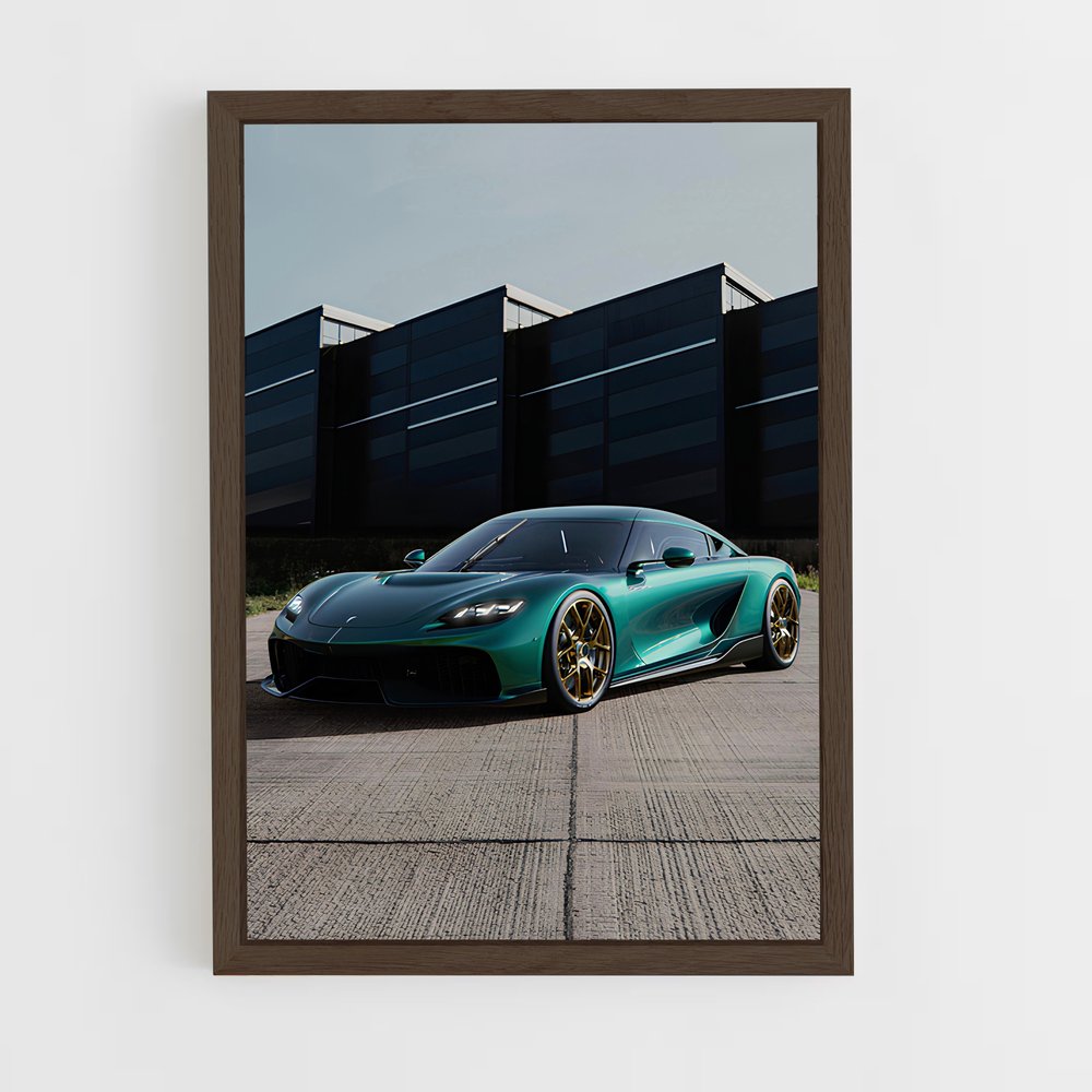 Poster Gemera Votre – affiche Koenigsegg (vue 5)