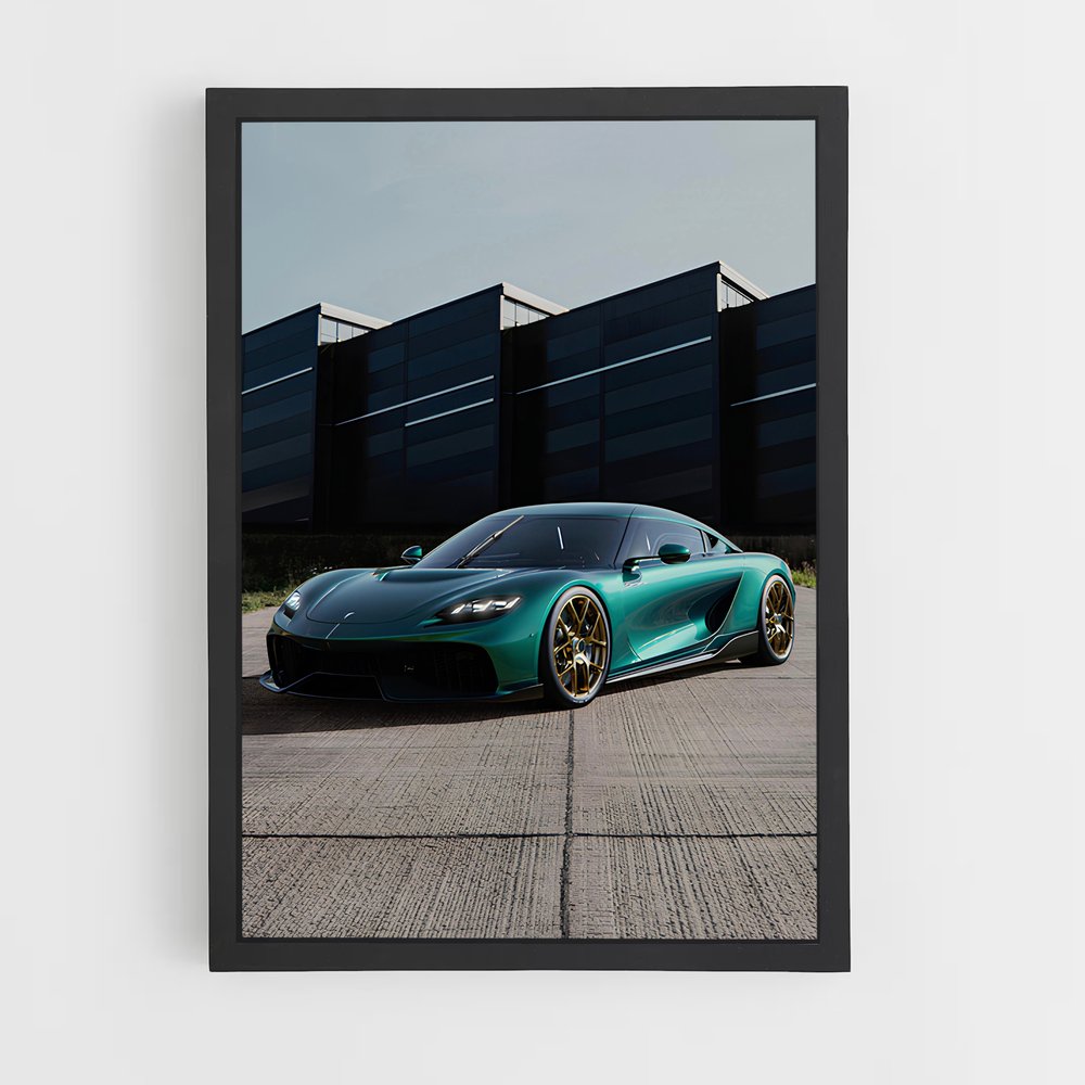 Poster Gemera Votre – affiche Koenigsegg (vue 2)