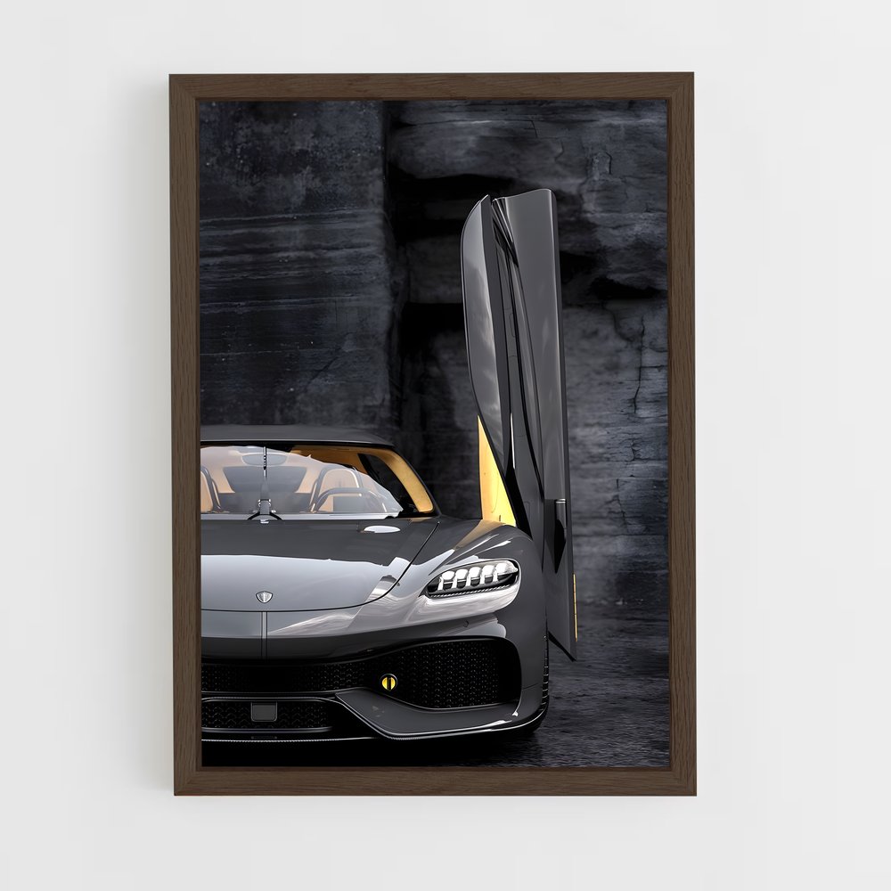 Poster Vitesse innovation – affiche Koenigsegg (vue 5)