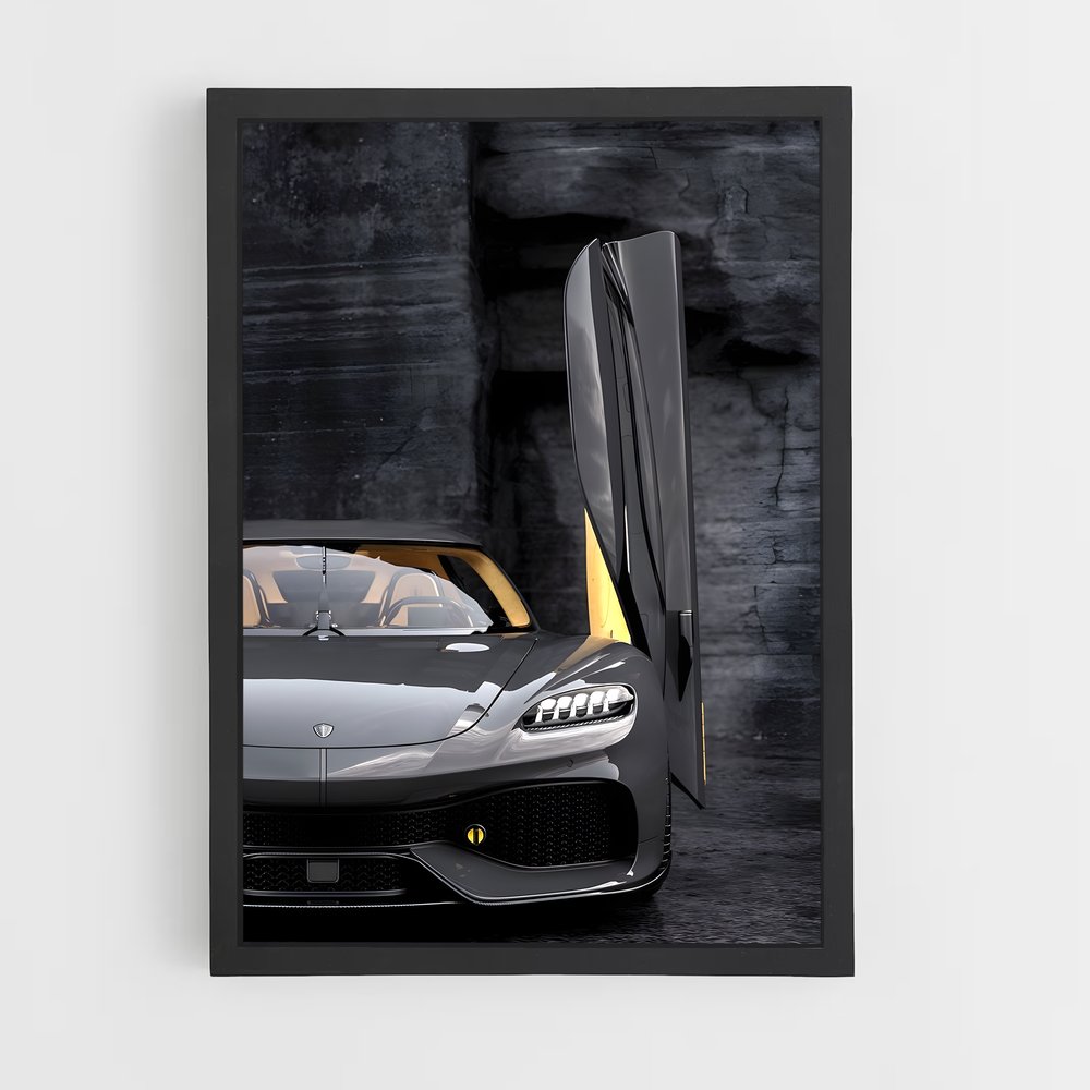 Poster Vitesse innovation – affiche Koenigsegg (vue 2)