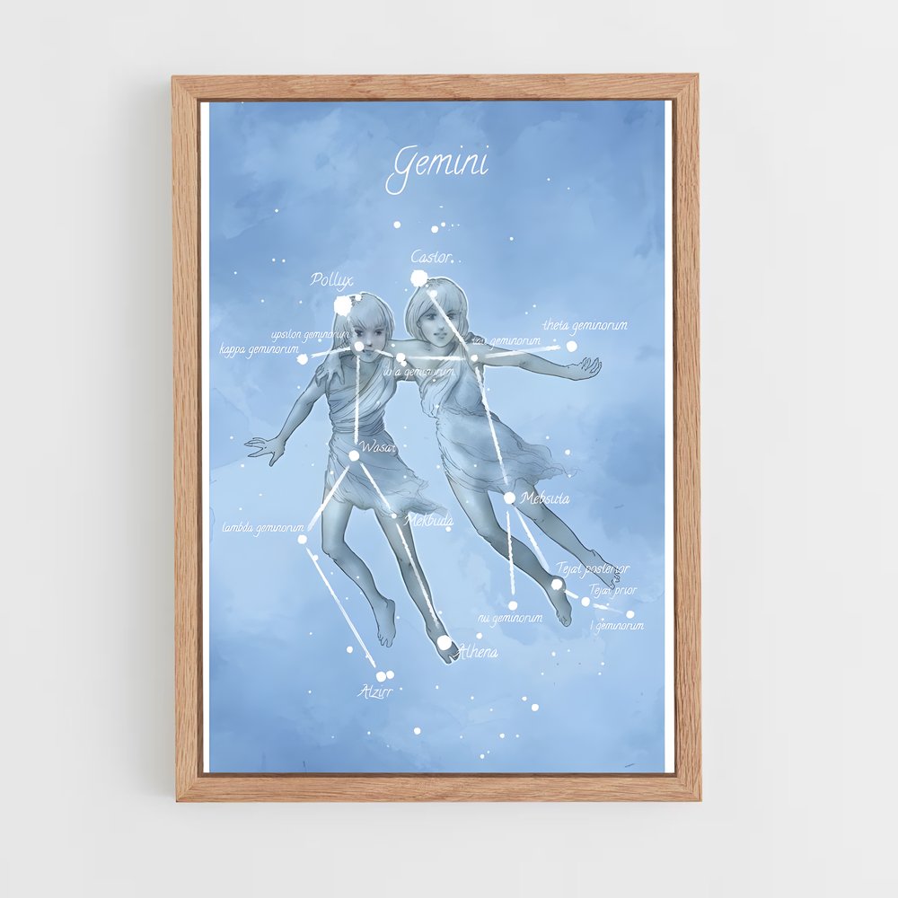 Poster Astro Pop – affiche Constellations (vue 4)