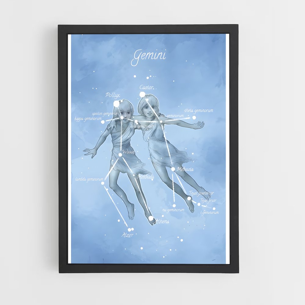 Poster Astro Pop – affiche Constellations (vue 2)
