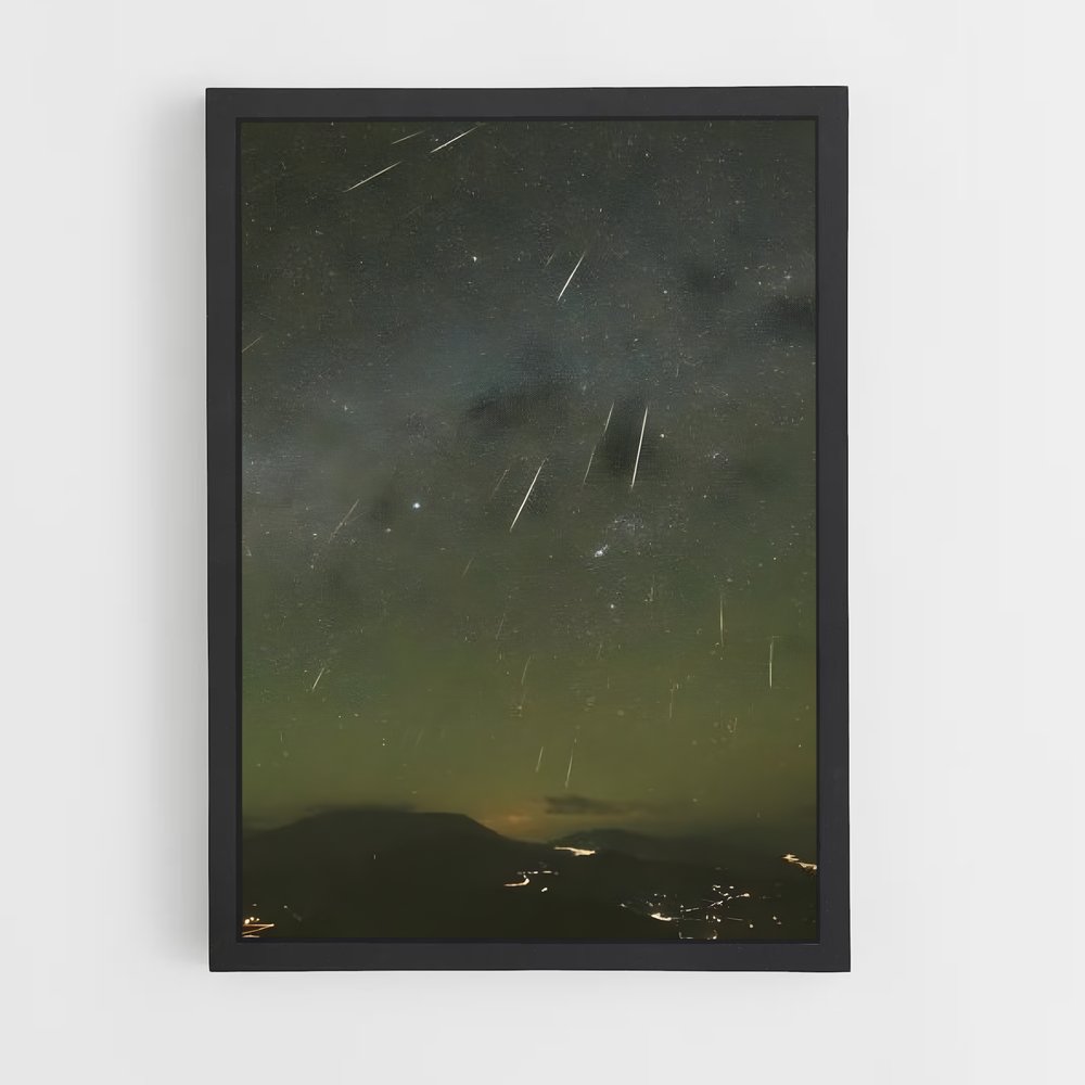 Poster splendide Geminids – affiche Univers (vue 2)