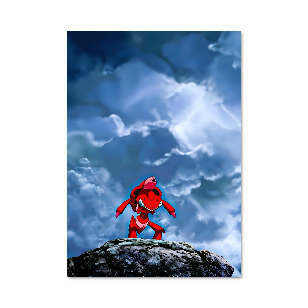Poster Red Rock Hero – affiche Pokemon