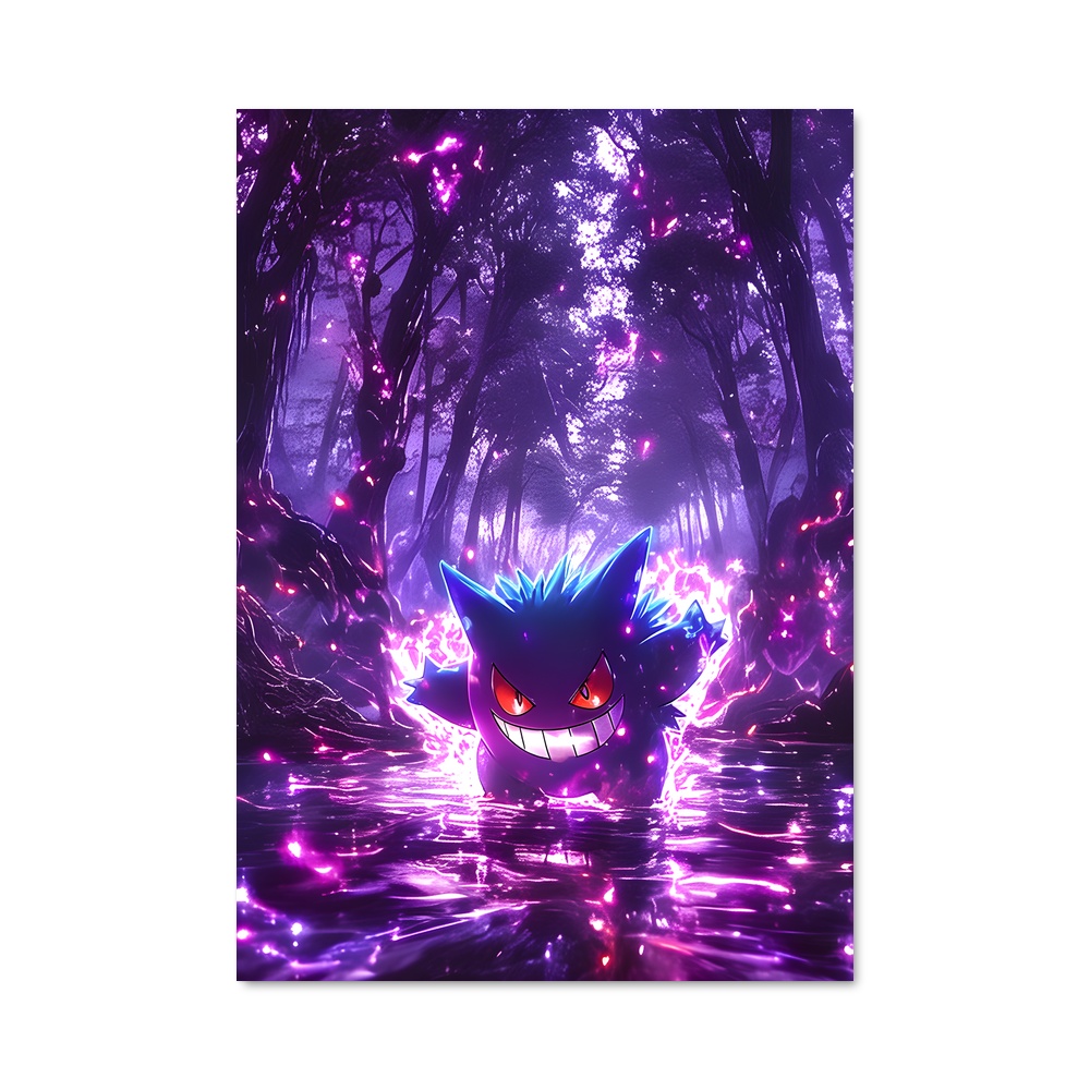 Poster Sonic dans la Forêt Enchantée – affiche Pokemon