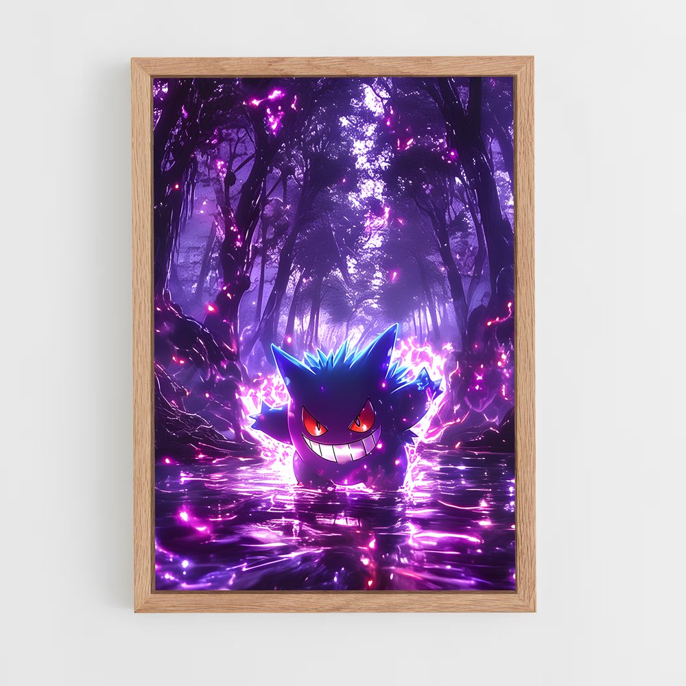 Poster Sonic dans la Forêt Enchantée – affiche Pokemon (vue 4)