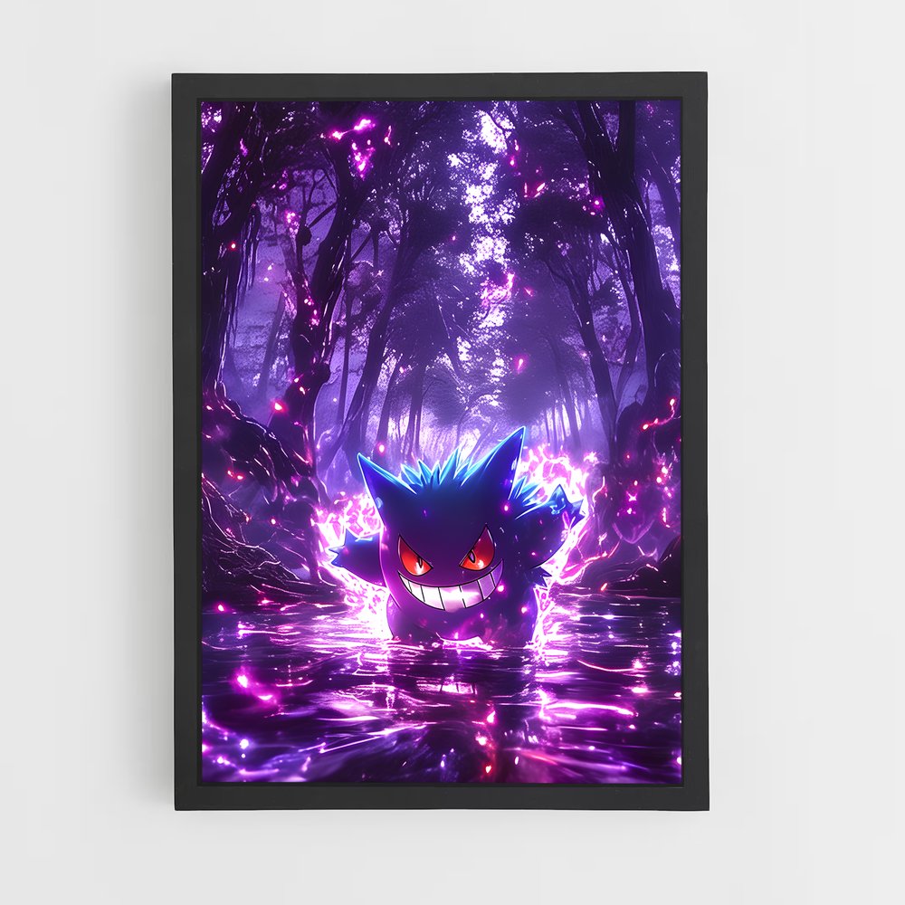 Poster Sonic dans la Forêt Enchantée – affiche Pokemon (vue 2)