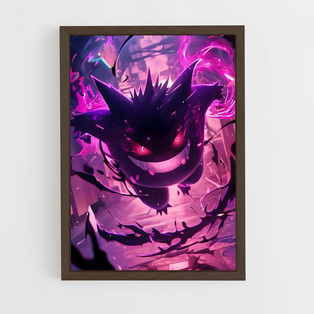 Poster Gengar Mystique – affiche Pokemon (vue 5)