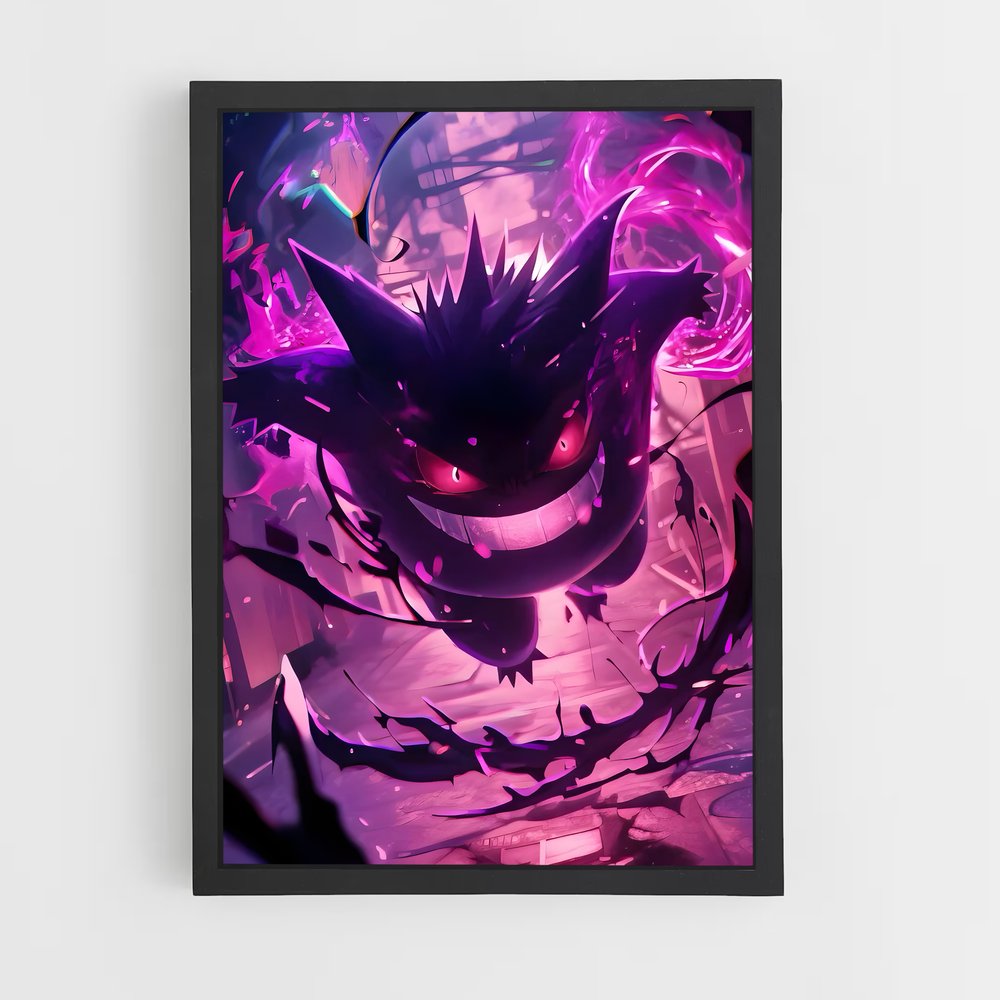 Poster Gengar Mystique – affiche Pokemon (vue 2)