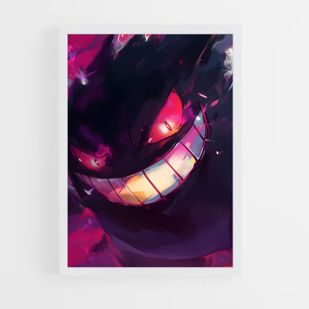 Poster Chat Noir Mystique – affiche Pokemon (vue 3)