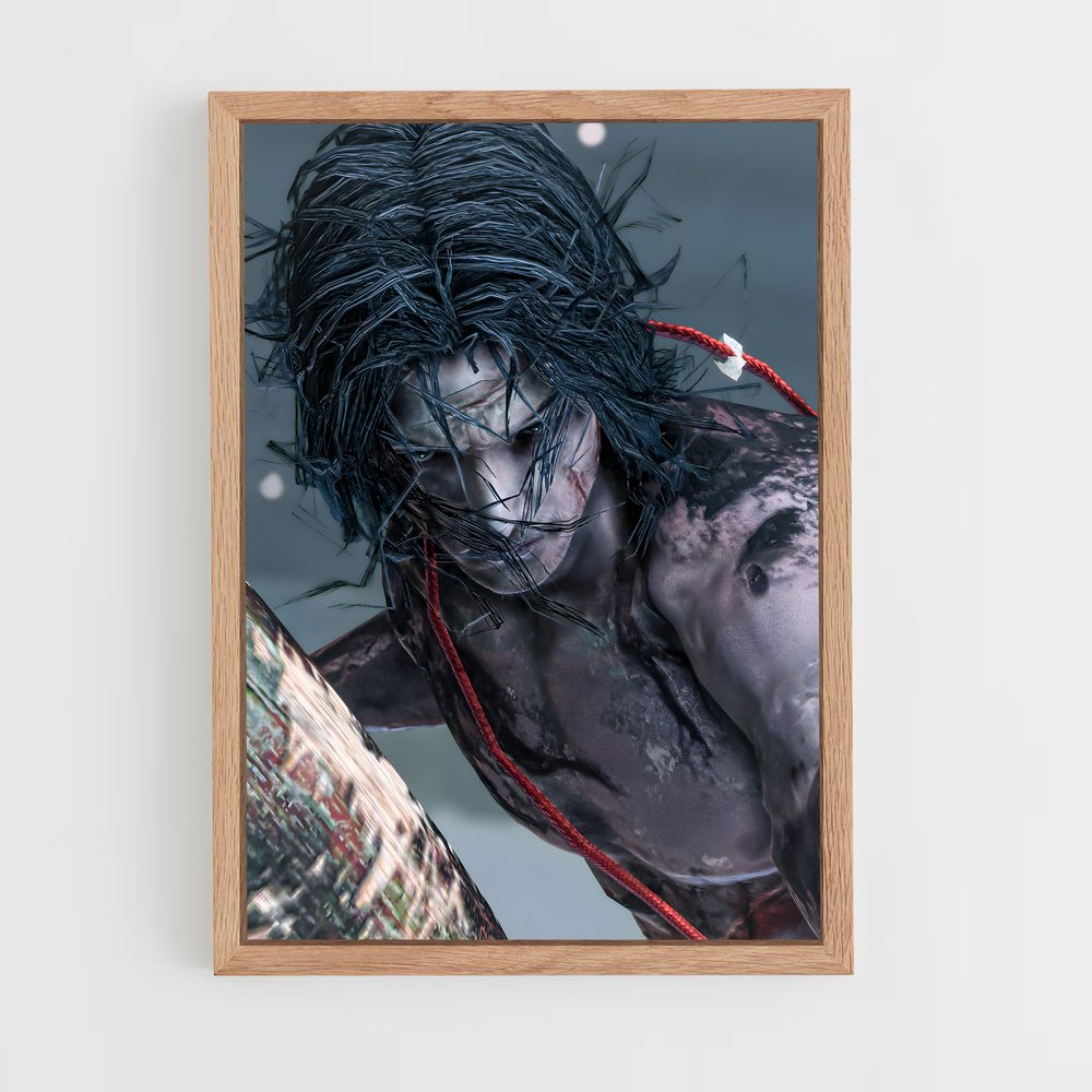 Poster Genichiro guerrier – affiche Sekiro (vue 4)