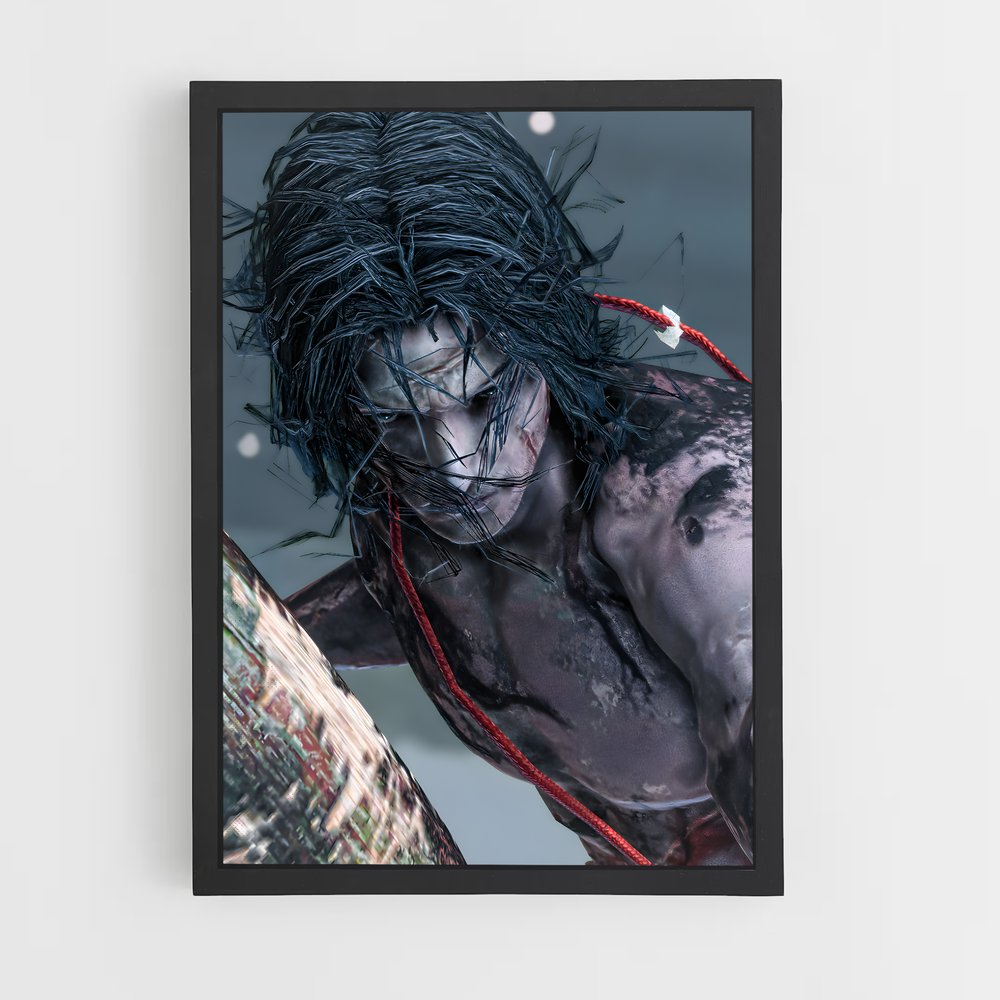 Poster Genichiro guerrier – affiche Sekiro (vue 2)