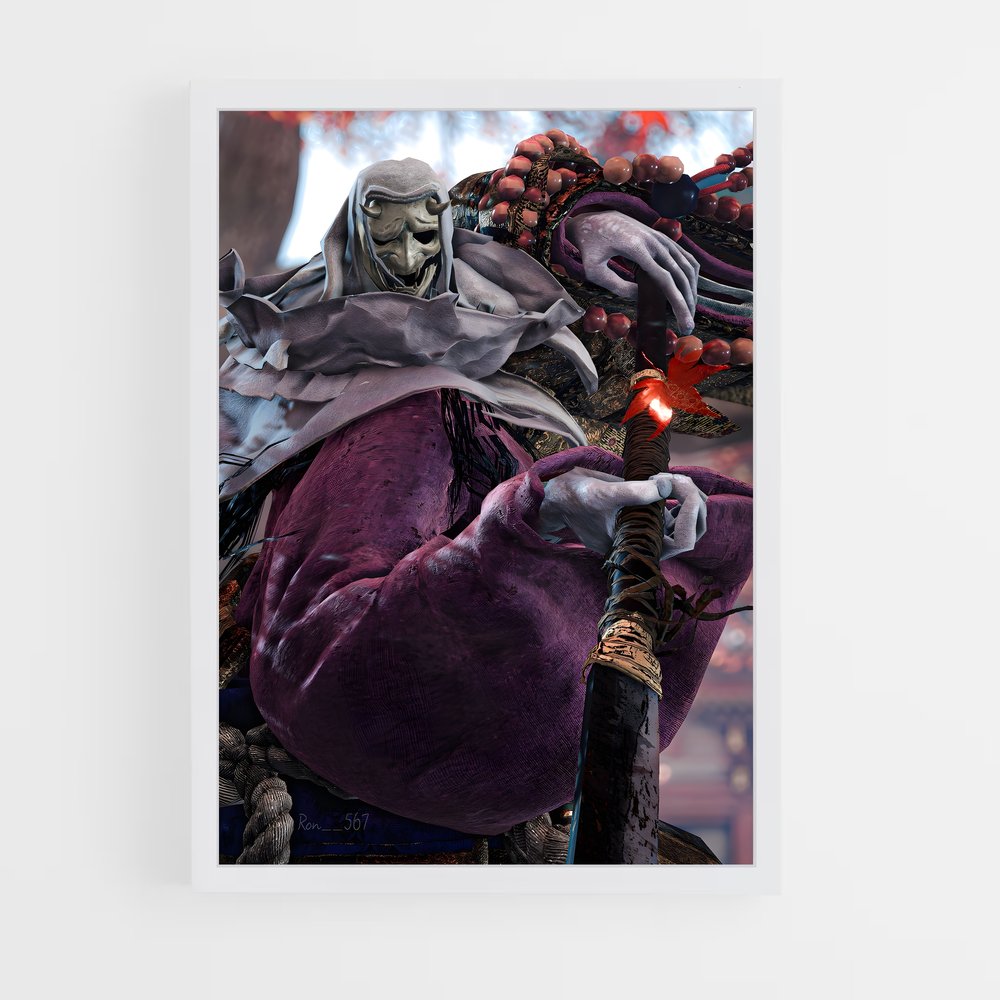 Poster L'Honneur de Genichiro – affiche Sekiro (vue 3)