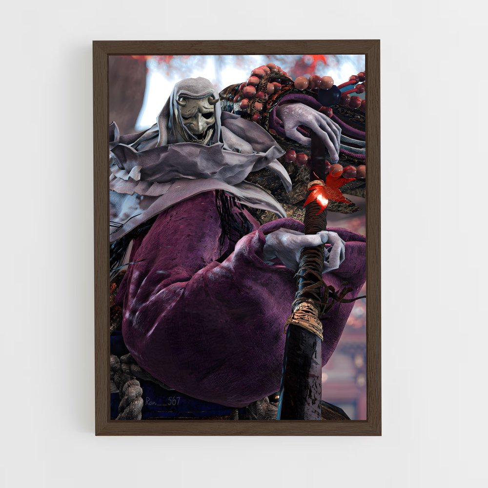 Poster L'Honneur de Genichiro – affiche Sekiro (vue 5)