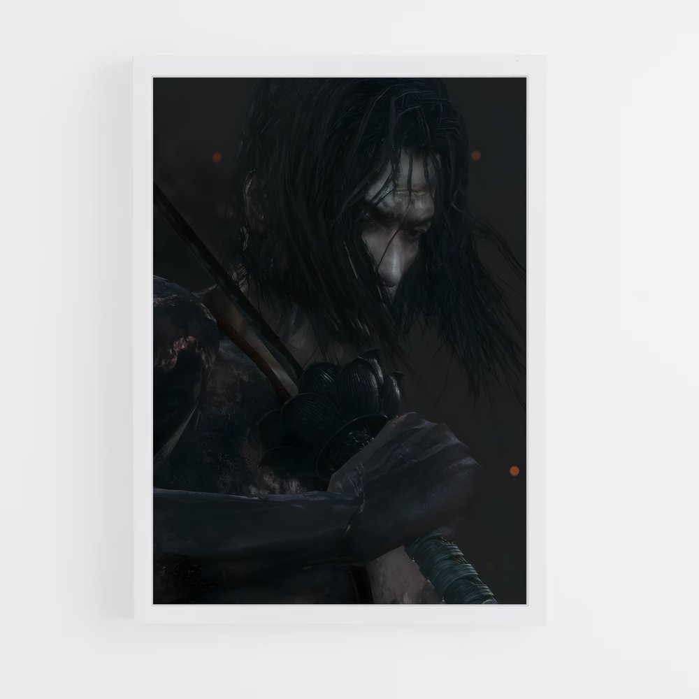 Poster Genichiro combat – affiche Sekiro (vue 3)