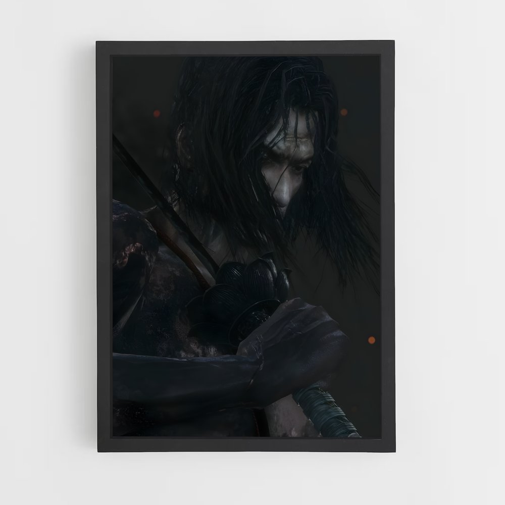 Poster Genichiro combat – affiche Sekiro (vue 2)