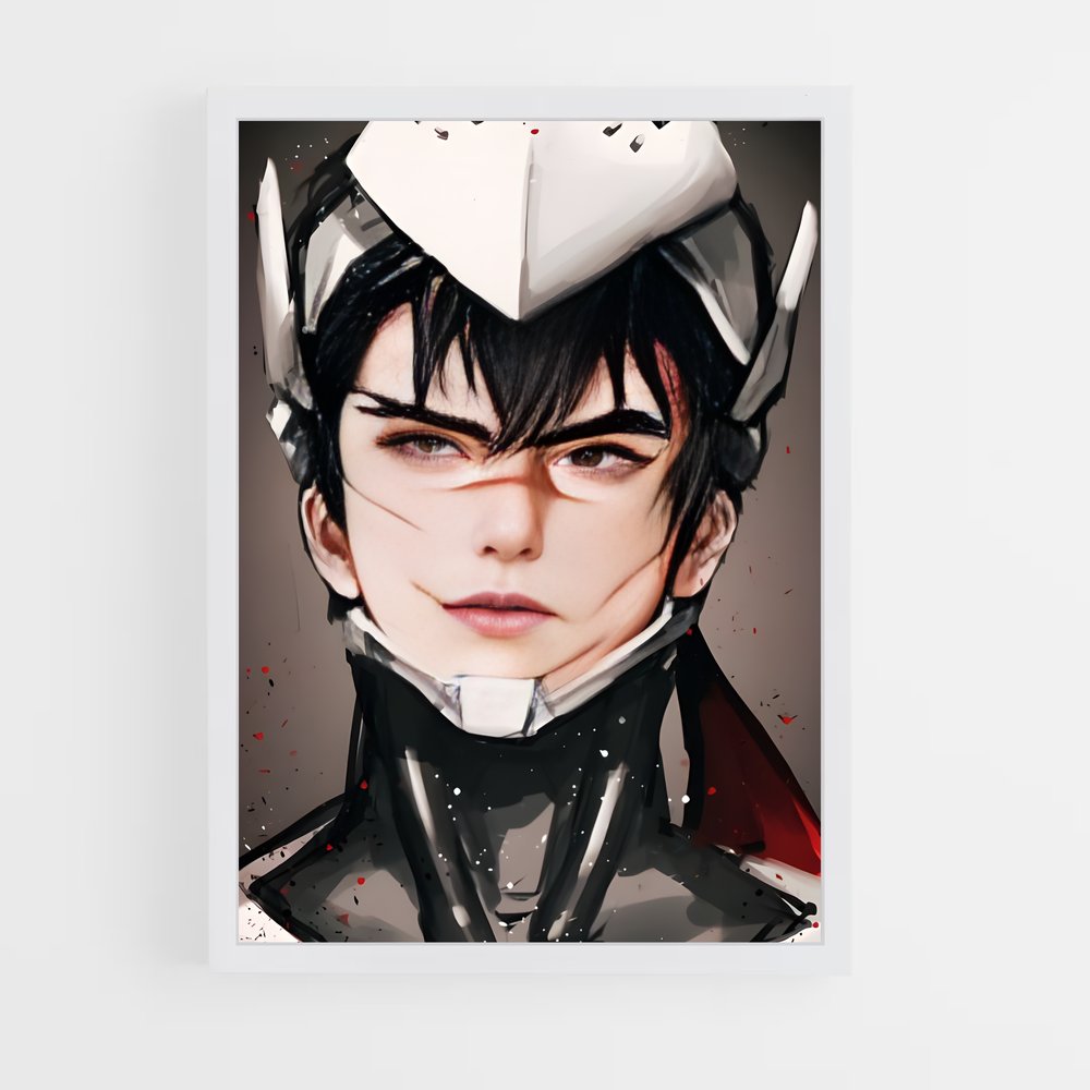 Poster L'Homme au Chapeau Blanc – affiche Overwatch (vue 3)
