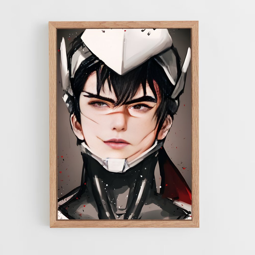 Poster L'Homme au Chapeau Blanc – affiche Overwatch (vue 4)